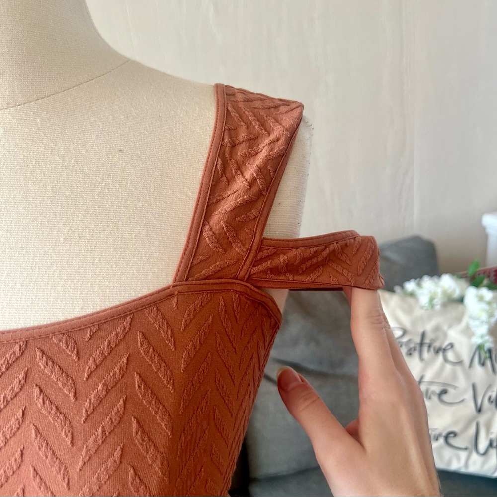 FP Intimately Rust Bodycon Dress - Picture 3 of 10